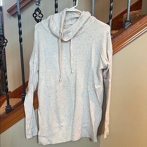 ruby moon Neutral Oatmeal Knit Hoodie